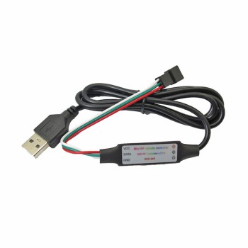 RGB LED Remote Controller with USB Port