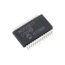 I/O Expander IC MCP23017-E/SS