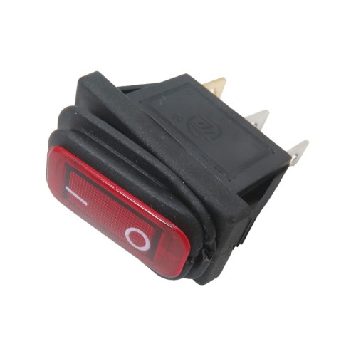 KCD3 Red rocker switch