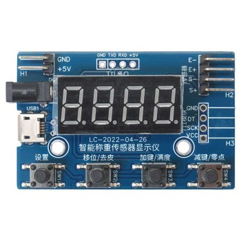 HX711 load cell display module