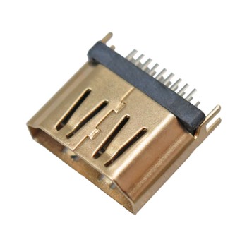 HDMI Socket, 19 Pin DIP Female