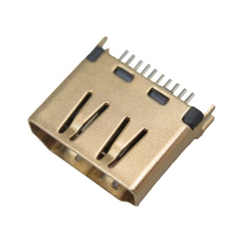 HDMI Socket, 19 Pin DIP Female