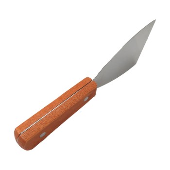 Putty Knife with Wooden Handle