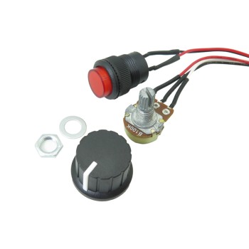 PWM Motor Speed Controller with Display, 8 Amps