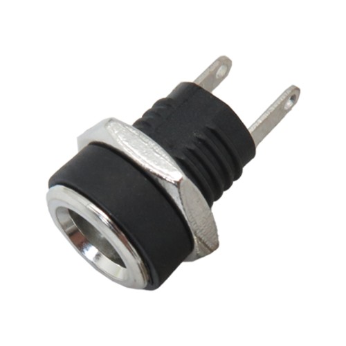 100 PCS DC022B Panel-mounted 5.5 x 2.1 Female Adapter Jack