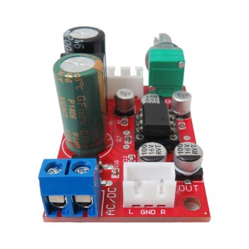 NE5532 Stereo Amplifier Module with Potentiometer