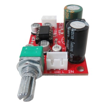 NE5532 Stereo Amplifier Module with Potentiometer