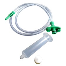 30 cc Industrial Liquid Dispensing Syringe with Plastic Adapter