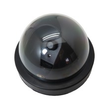 Dome Fake CCTV Camera with Light