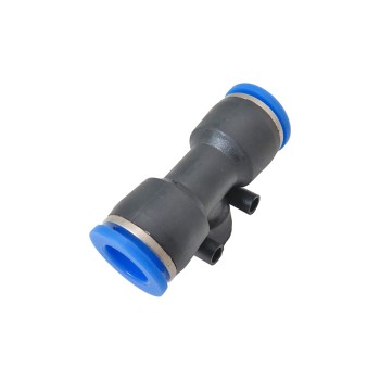 T-type Pneumatic Conversion, 12mm inlet and 6mm outlet