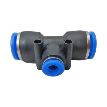 T-type Pneumatic Conversion, 12mm inlet and 6mm outlet