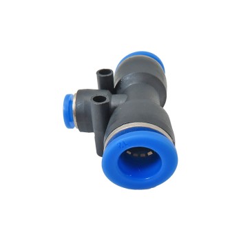 T-type Pneumatic Conversion, 12mm inlet and 6mm outlet