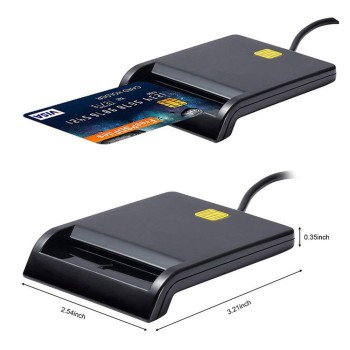 CAC Smart Tax Bank ID Card Reader