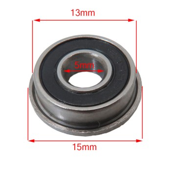 F695-2RS Flanged Bearing