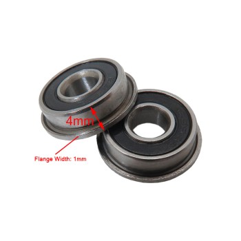 F695-2RS Flanged Bearing