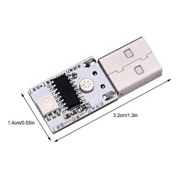 Mini USB RGB LED Smart Voice Control