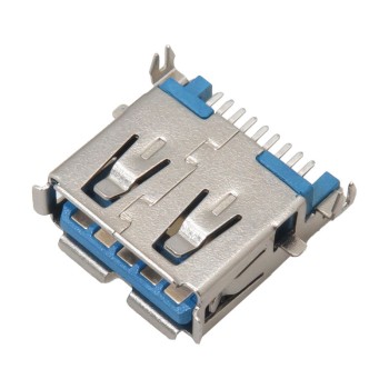 USB 3.0 Type-A Right-Angle Female SMD Connector