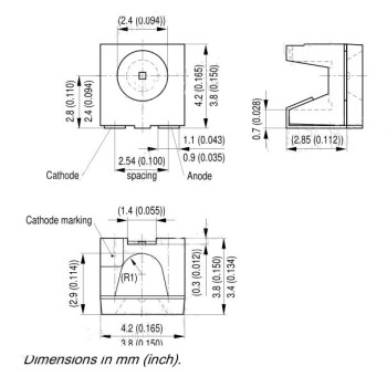 SFH4255 High Power Infrared Sensor