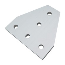 5 Holes Aluminum Bracket 2020 T Shape Right Angle Connector