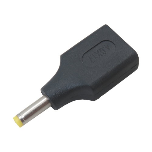 USB Female to 4.0x1.7 DC Male Conversion Jack