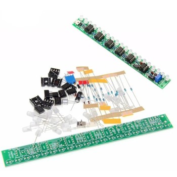 USB Voice Activated Audio Spectrum Light DIY Kit