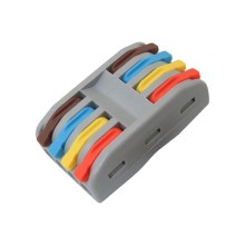 4 In x 4 Out Wire Terminal Block Connector