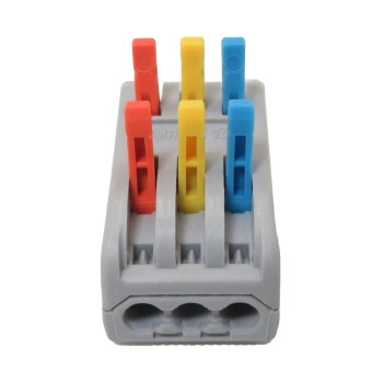 3 In x 3 Out Wire Terminal Block Connector