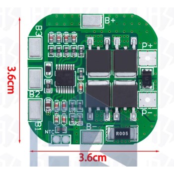 14.8V lithium battery protection board