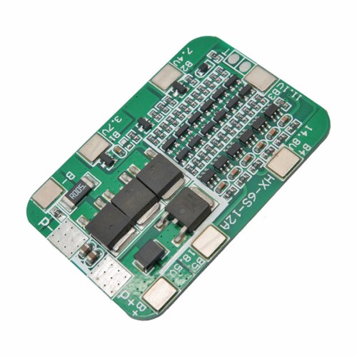 18650 and 6-cell 22.2V battery charge and discharge protection module