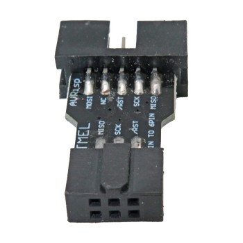 STK500 10-pin to 6-pin Converter Module for AVR Programmer