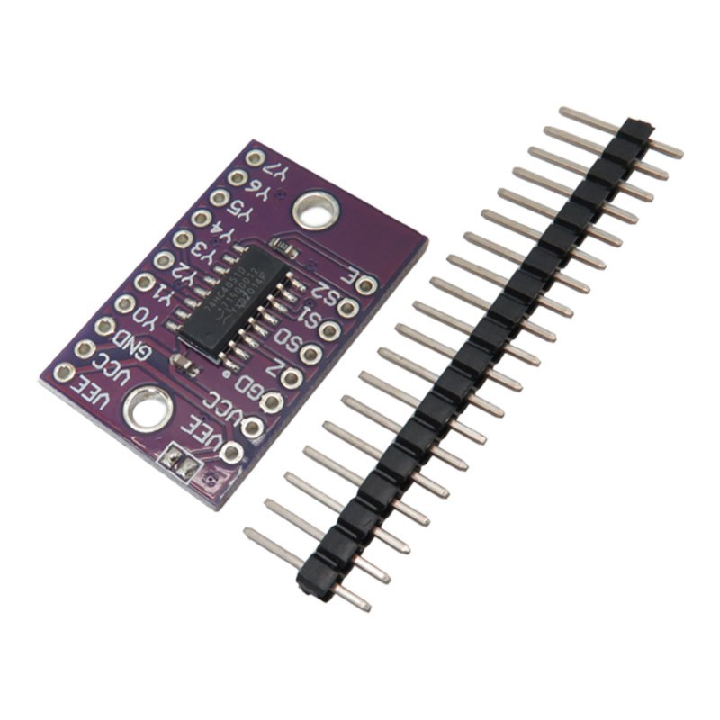 Multiplexer module 74HC4051 module Analog multiplexer 8-channel analog ...