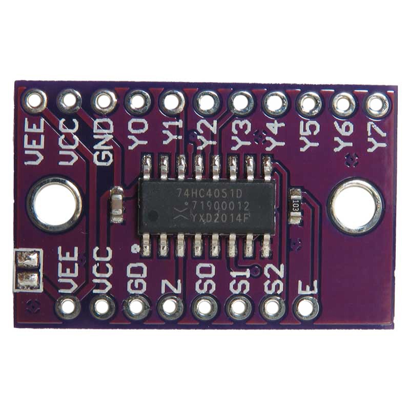 Multiplexer module 74HC4051 module Analog multiplexer 8-channel analog ...