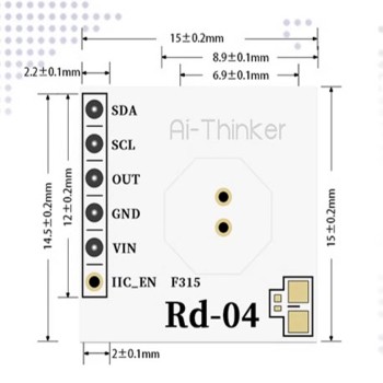 Anxinke 10G Human Motion Sensor Radar Module