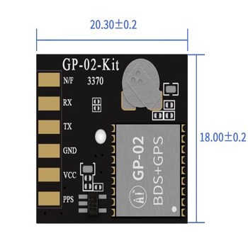 GP-02-Kit Multi-mode Satellite Positioner Development Board with Ceramic Antenna
