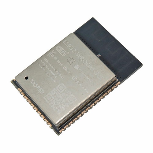 Dual-core ESP32-WROOM-32E 4MB module with Bluetooth and Wi-Fi