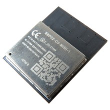 Single core ESP32-C3-MINI-1-N4 4MB module has Wi-Fi and Bluetooth