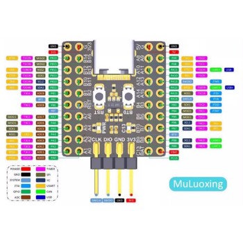 STM32F103C8T6 mini processor logo board