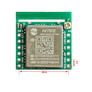 Air780E Network Module AT Version