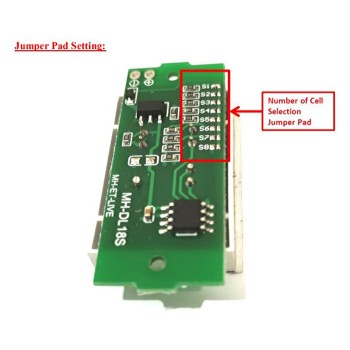 Lithium Battery Capacity Display Module