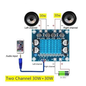 TPA3110 2-Channel 30 Watt Amplifier Module