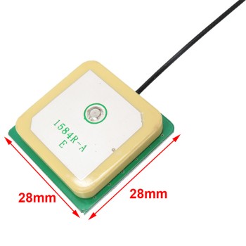 GPS+BD+GL Tri-band Ceramic Antenna with IPEX Terminal