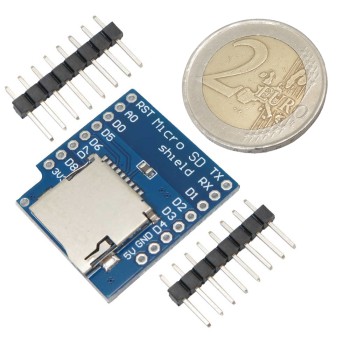 Micro SD TF module with read and write capabilities