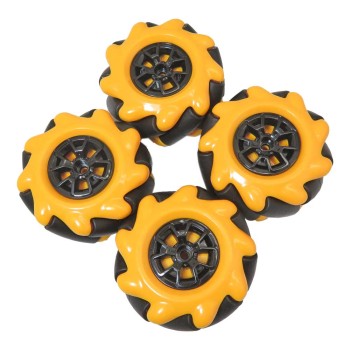 Aluminum Robot Chassis with Mecanum Wheels and Motor