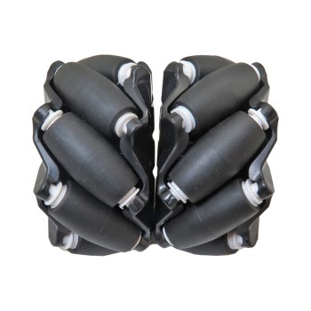 97 mm Mecanum Wheel Set with Coupling (Left & Right)