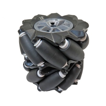 97 mm Mecanum Wheel Set with Coupling (Left & Right)