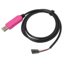 USB to TTL four-wire serial converter cable with CH343G chip