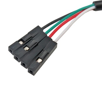 USB to TTL four-wire serial converter cable with CH343G chip