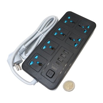 Power Strip and Charger Model A38