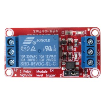5V single-channel relay module with optocoupler