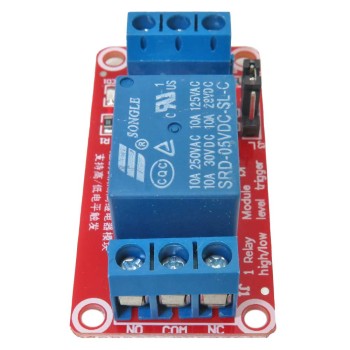 5V single-channel relay module with optocoupler